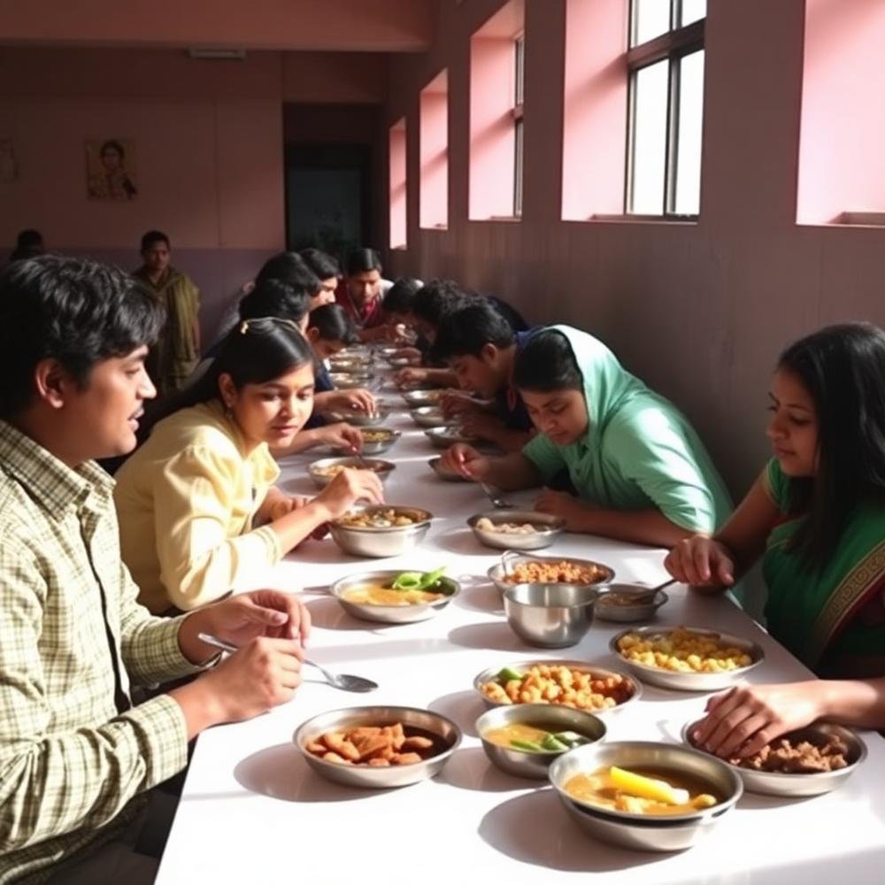 Jasnath hostel mess facility in Barmer